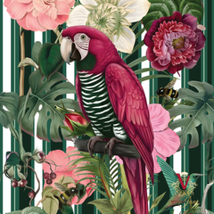 Côte d’Azure Plume Wallpaper detail