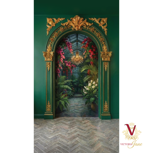 Emerald Arch at Le Jardin d’Orangerie Mural