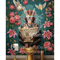 His Royal Indulgence Framed Art watermarked