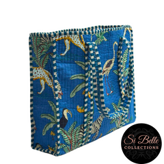 Indigo Designer Carry All Tote Bag