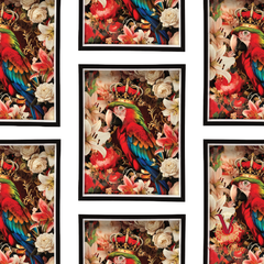 Lady Rosabelle Plume Framed Art repeated