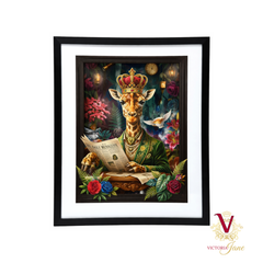 Lord Reginald of the Reading Room Framed Art
