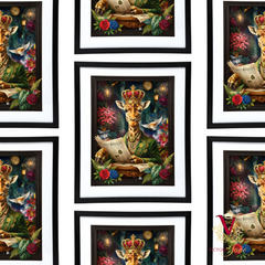 Lord Reginald of the Reading Room Framed Art repeated