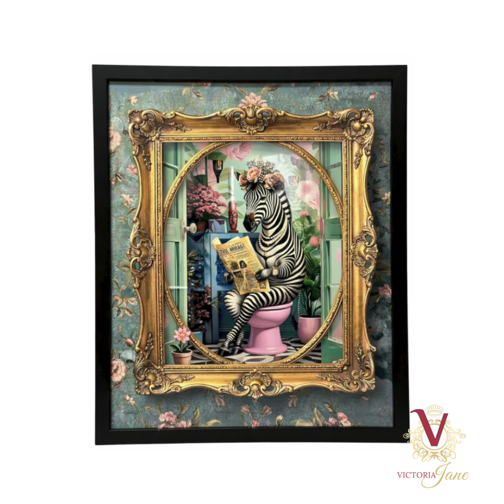 Miss Blush & Briefings Framed Art