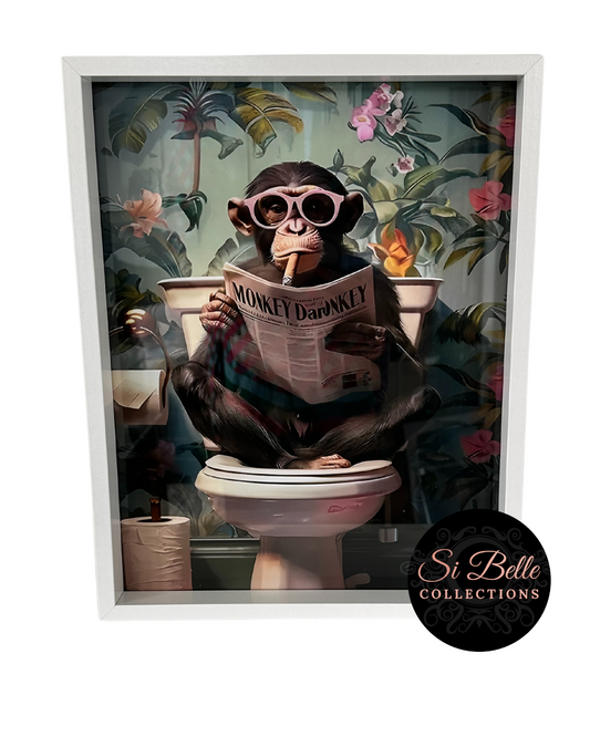 Monkey Business framed art