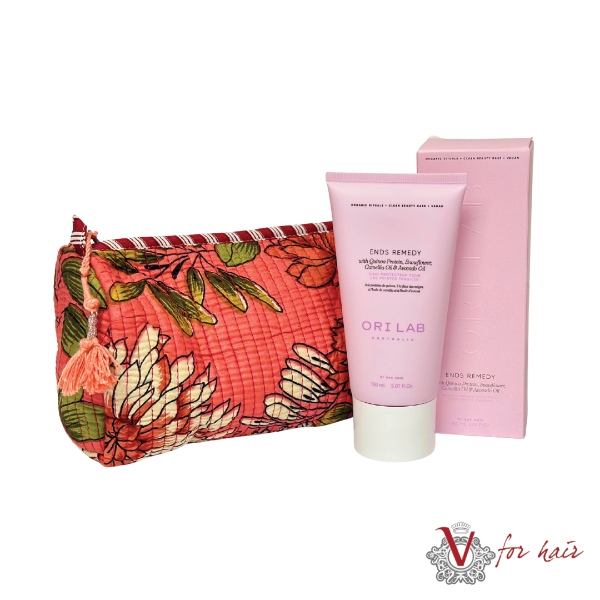 Ori Lab End Remedy Pack dark peach flower bag