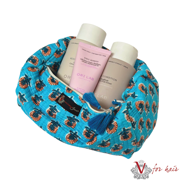 Blue Petal Flower Ori Lab Restore Trio in bag