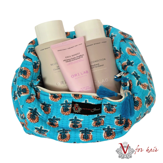 Blue Petal Flower Ori Lab Restore Trio in bag