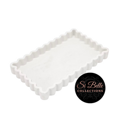 Ornate Scalloped Edge Tray