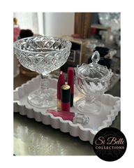 Ornate Scalloped Edge Tray