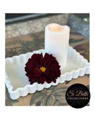 Ornate Scalloped Edge Tray