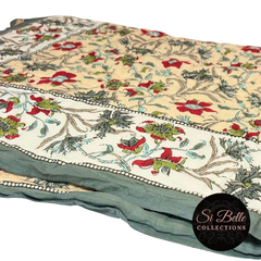 Pale Cream Quilt edge