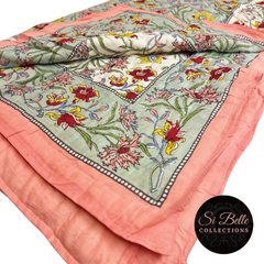 Pale Sage Quilt corner