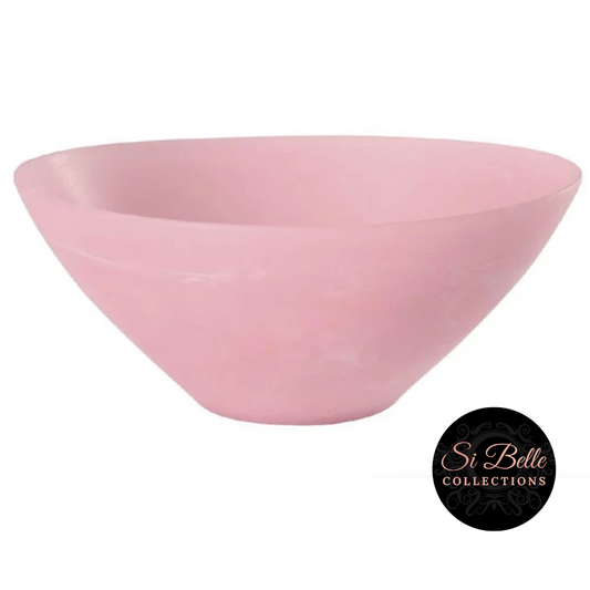 Pink Resin Bowl