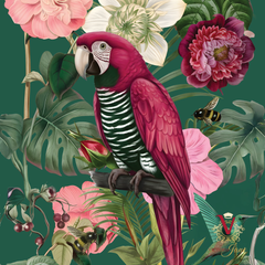 Plume in Bloom Wallpaper detail