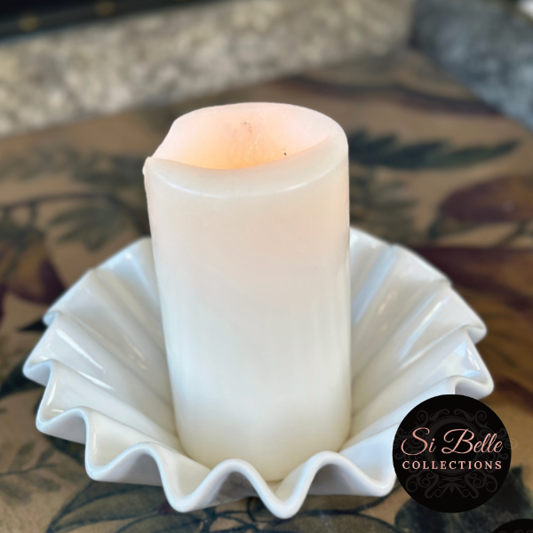 si belle collections Serene Wave Ceramic Bowl candle