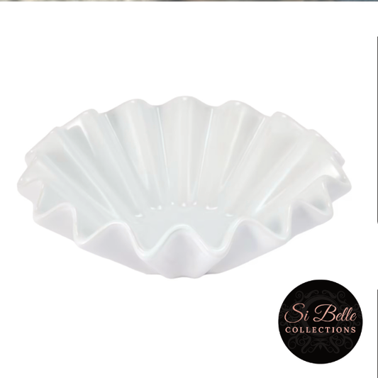 si belle collections Serene Wave Ceramic Bowl