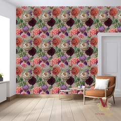 Silver Bloom Wallpaper lifestyle