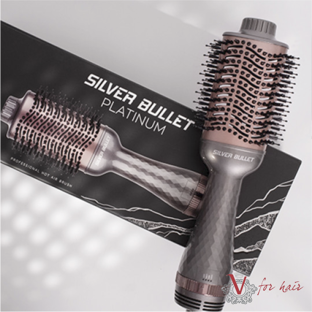 Platinum Oval Hot Air Brush Medium 58mm box
