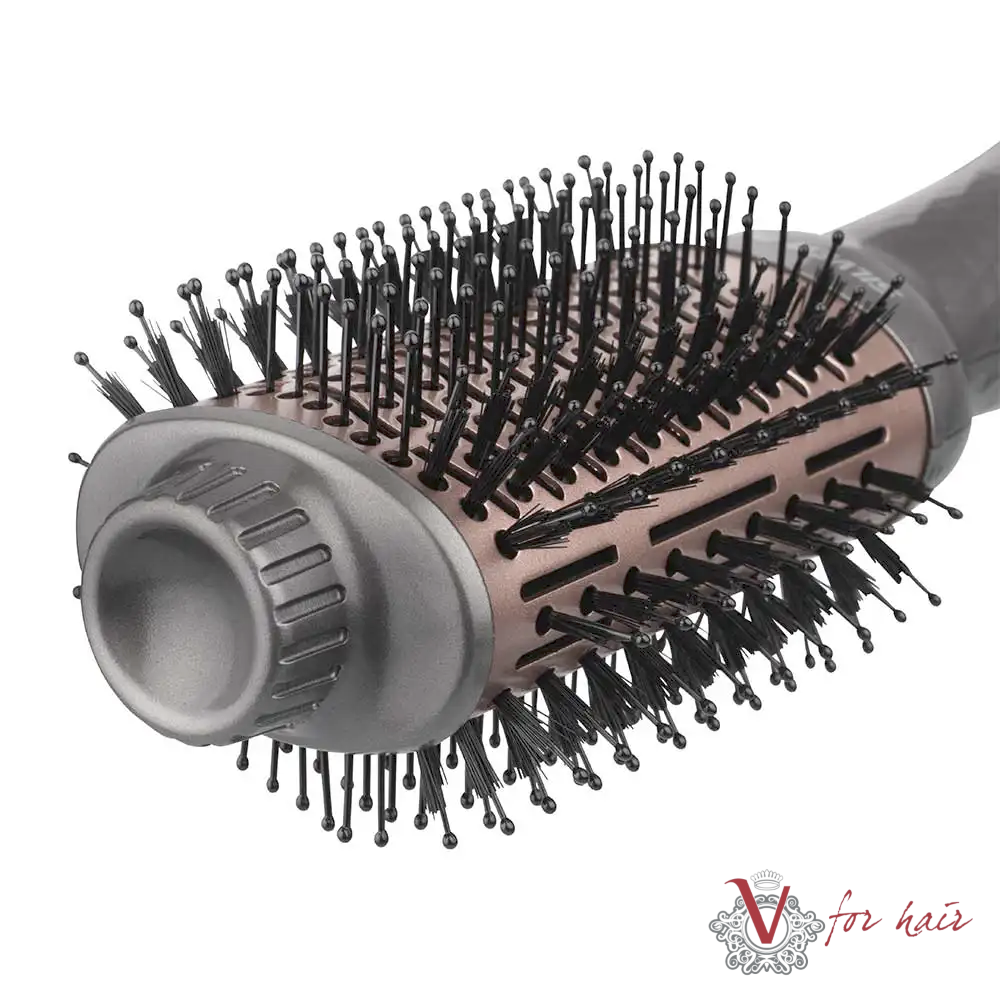 Platinum Oval Hot Air Brush Medium 58mm close up