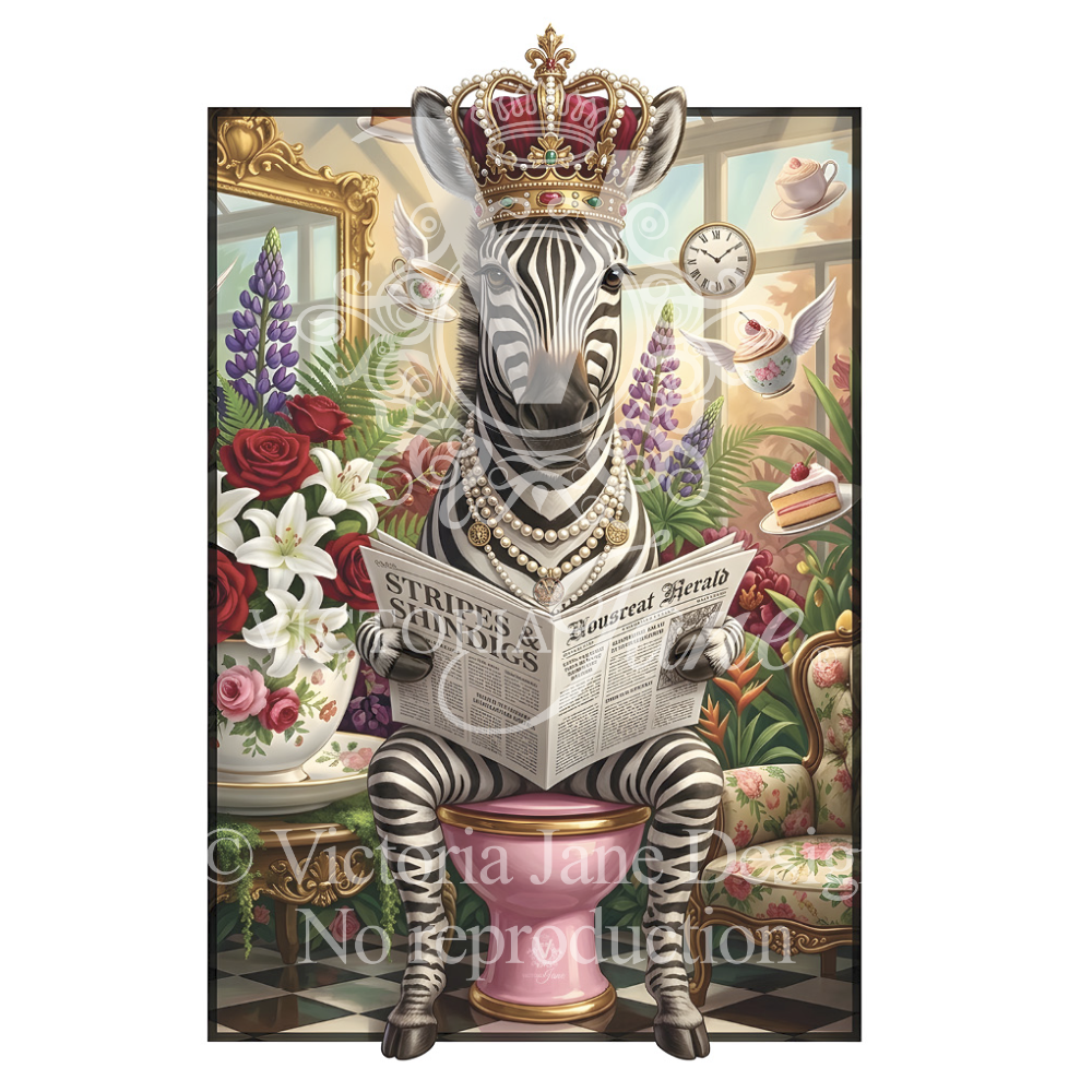 Sir Stripewell’s Private Affairs Framed Art watermarked