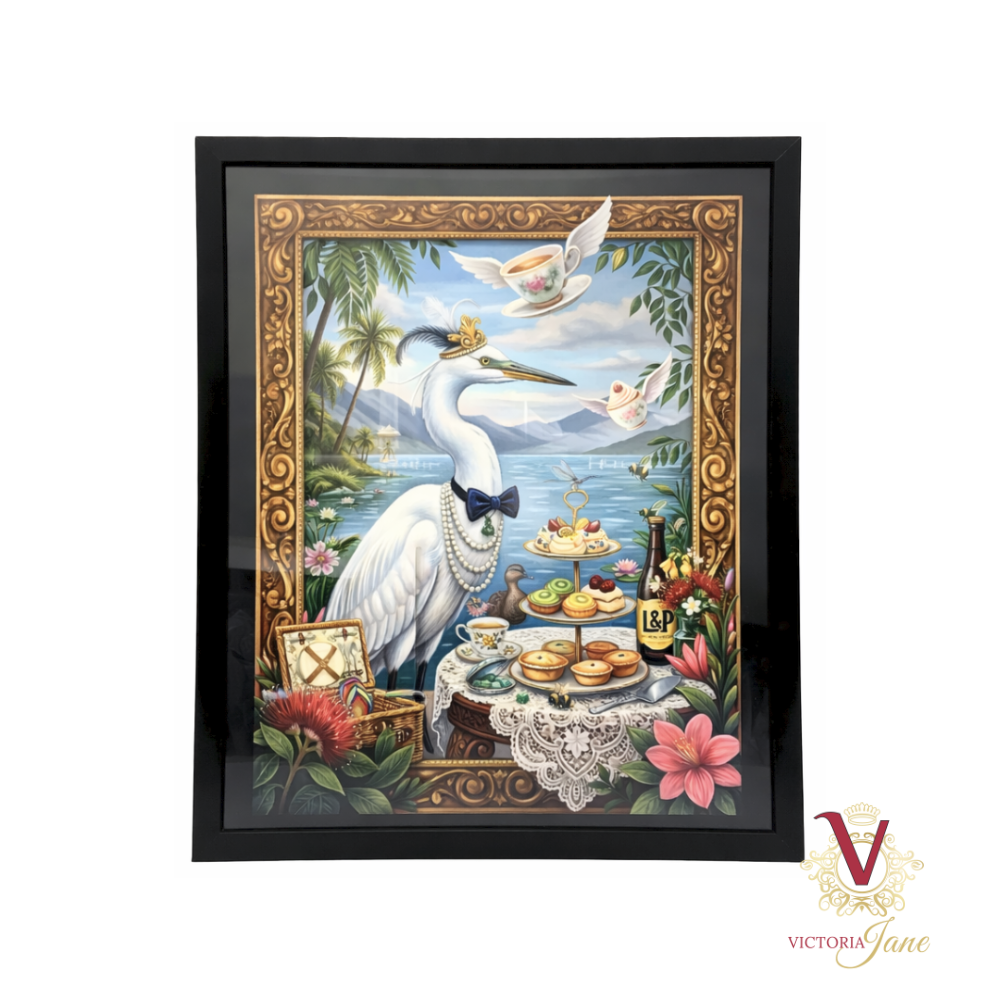 The Lakeside Tea Framed Art