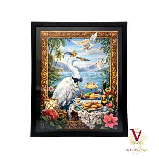 The Lakeside Tea Framed Art