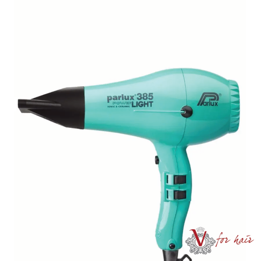 Parlux - 385 Powerlight Ceramic & Ionic Hair Dryer 2150W aqua