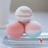 Tilley bath bomb stack colourful beautiful