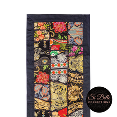 si belle collections Black Table Runner top photo