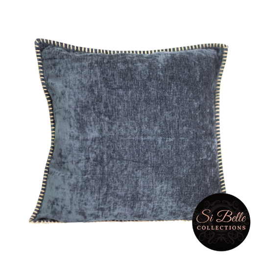 si belle collections Blanket Stitch Cushion Cover