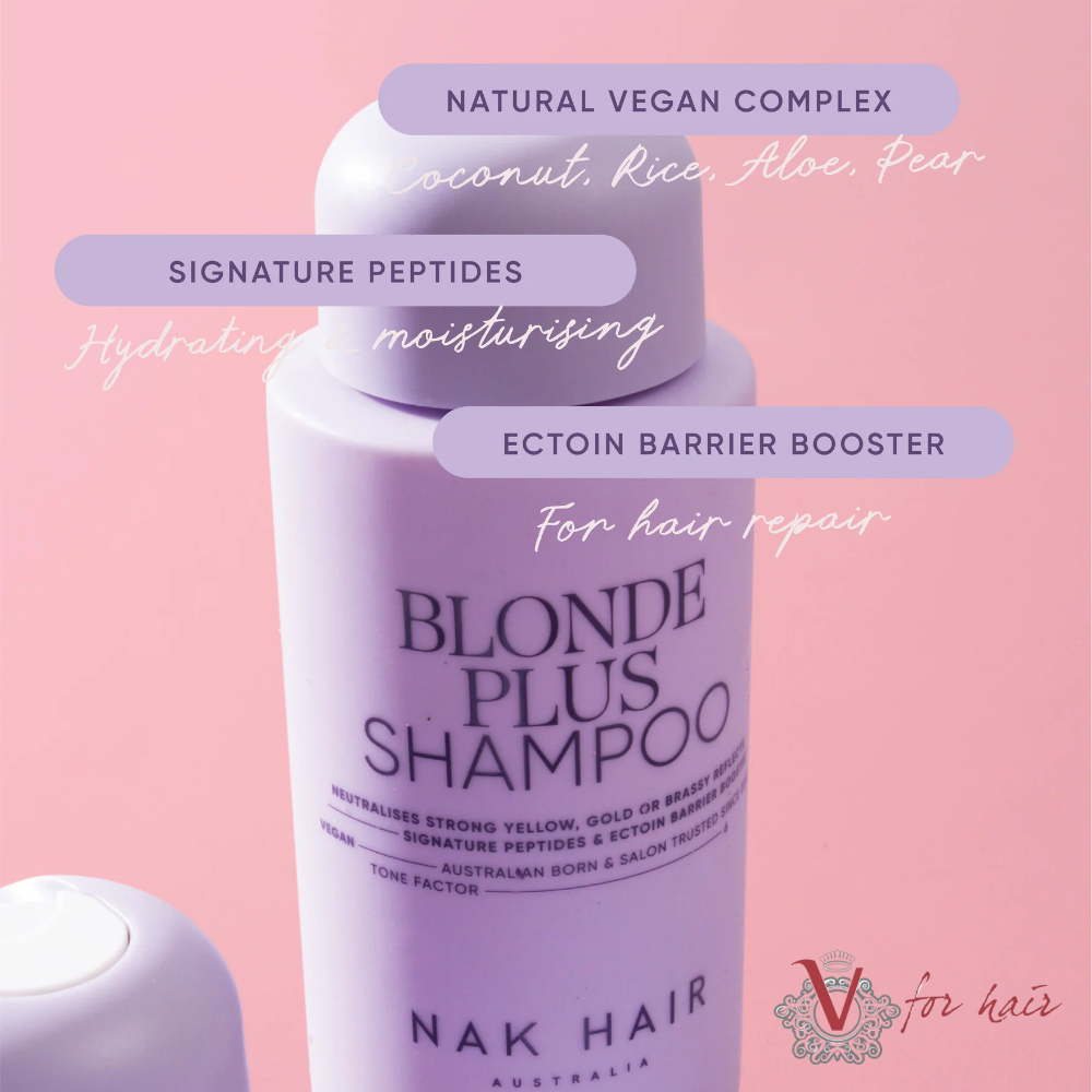 NAK - Blonde Shampoo - 350ml benefits