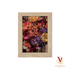 Bloom Gift Card Set watercolour bright flowers