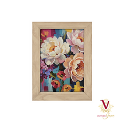 Bloom Gift Card Set colourful white peony