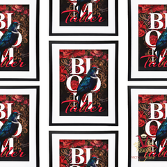 Bloom Taller Framed Art victoria jane repeated