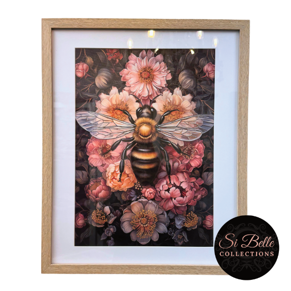 Busy Bee Framed Art