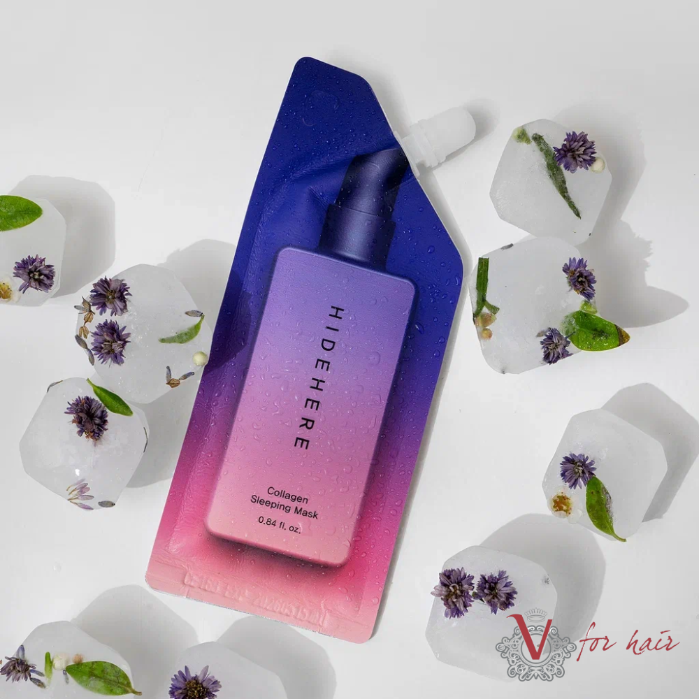 HIDEHERE - Collagen Sleeping Mask - 25ml ice cubes