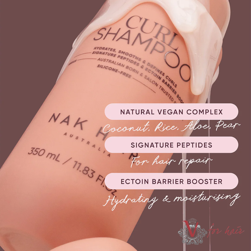 NAK - Curl Shampoo - 350ml benefits
