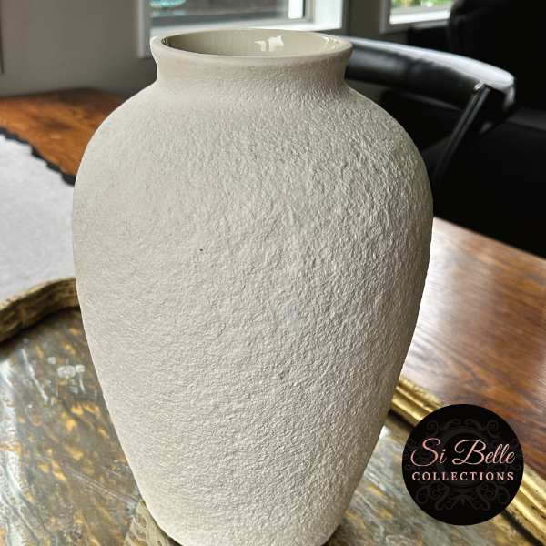 si belle collections Earthenware Artisan Urn Vase lifestyle