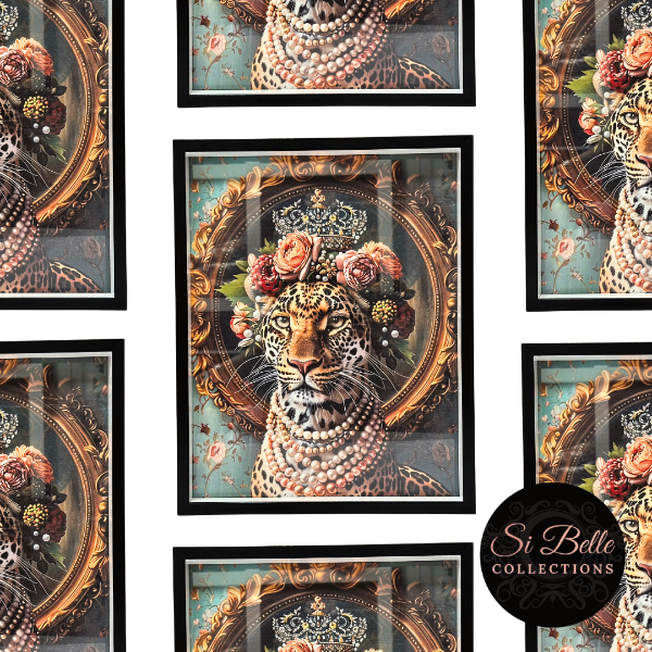 Empress of the Wild Framed Art repeated