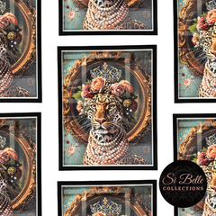 Empress of the Wild Framed Art repeated