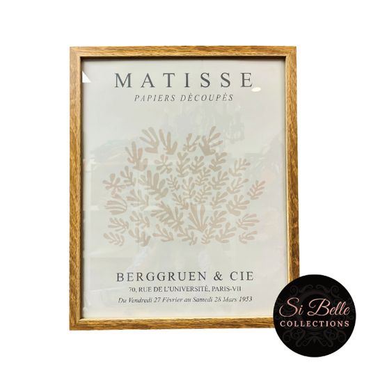 si belle collections Matisse Essence Framed Art