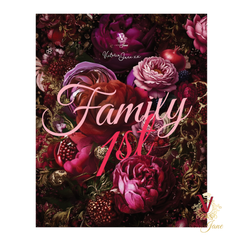 Family First Framed Edge Art victoria jane detailed close up