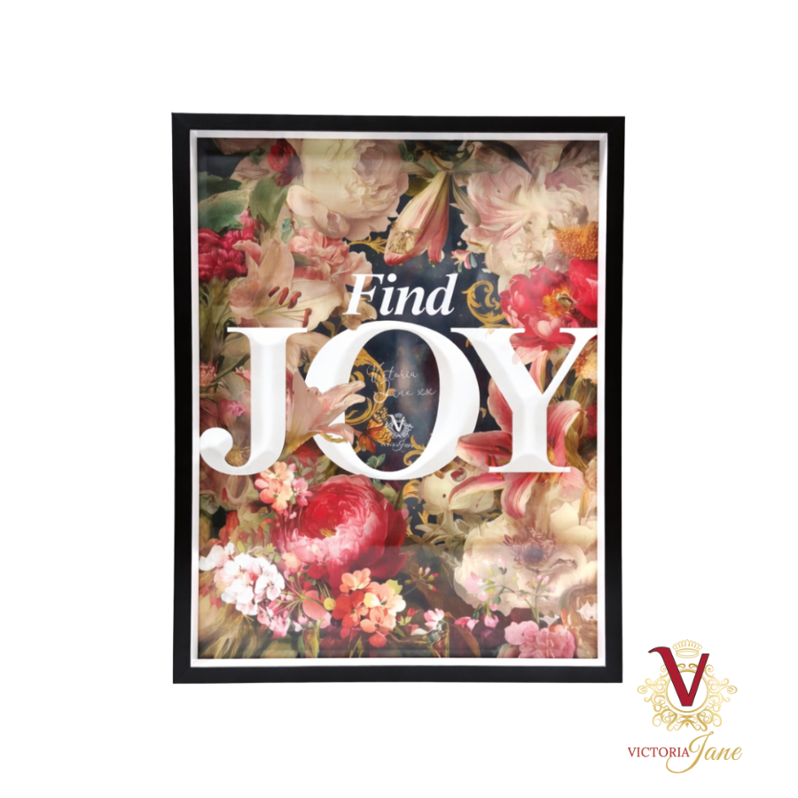 Find Joy Framed Art victoria Jane
