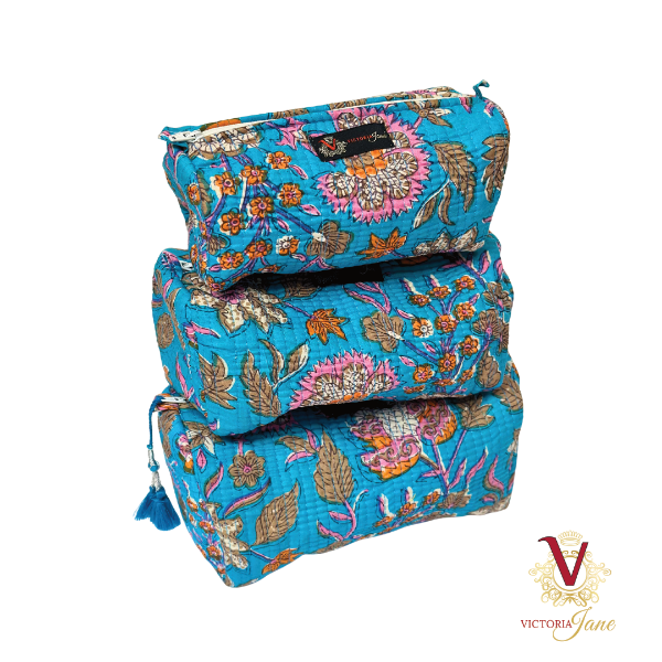 Floral Dreams Pouch Bag Set stacked