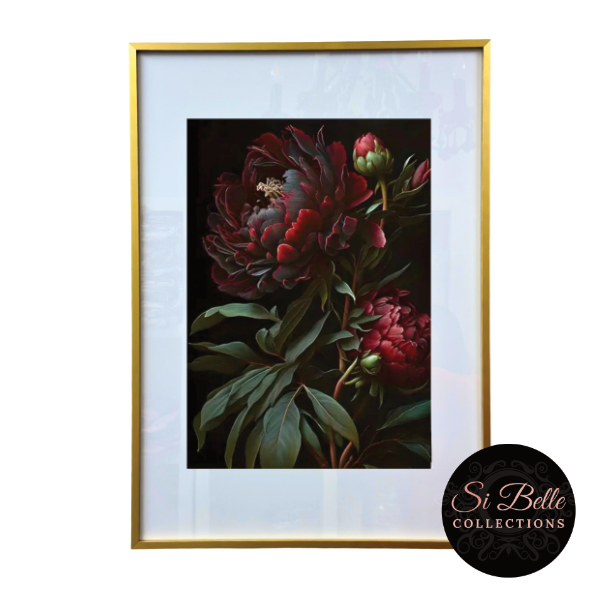 Flower Mood Framed Art 