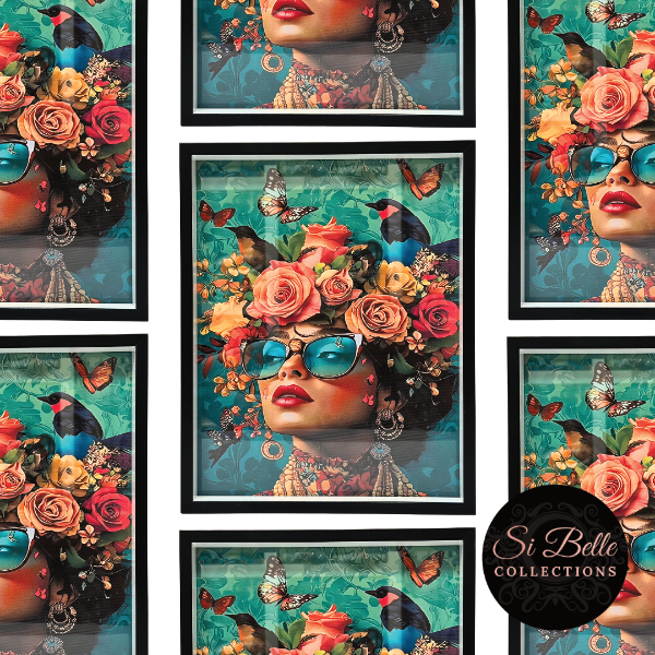 Garden Vision Framed Art repeated