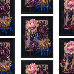 Gilded Harvest Framed Art repeated