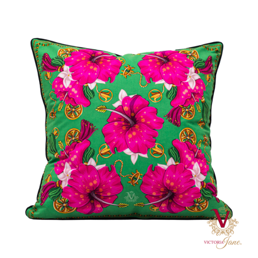 Green with Envy Cushion victoria jane back