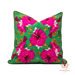 Green with Envy Cushion victoria jane back chopped